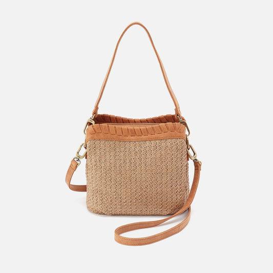 Hobo Starr Convertible Shoulder Meadow Woven Straw