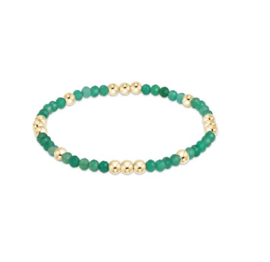 E Newton Worthy 3mm Green Onyx