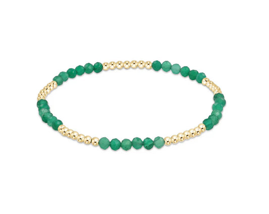 E Newton Blissful 2.5mm Green Onyx