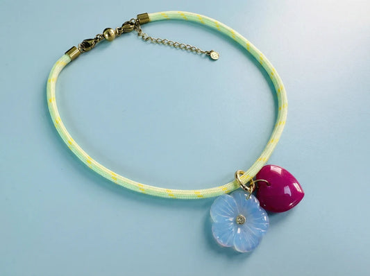 Blakely Cord Necklace Yellow