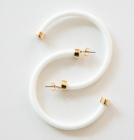 Hoo Hoops White 2"