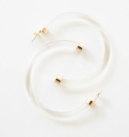 Hoo Hoops Clear 2"
