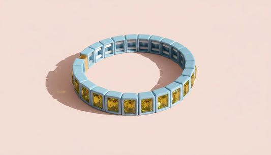 Penelope Light Blue Bracelet