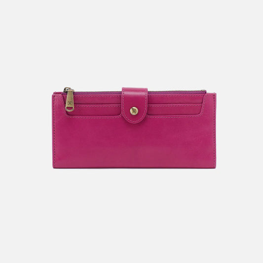 Hobo Dunn Continental Wallet Cactus Flower
