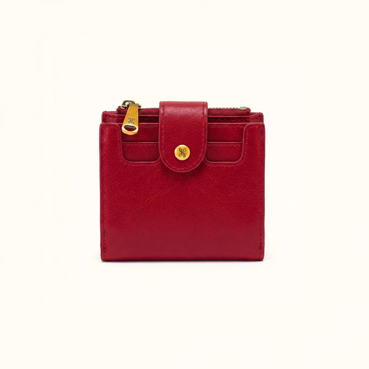 Hobo Dunn Mini Wallet True Red