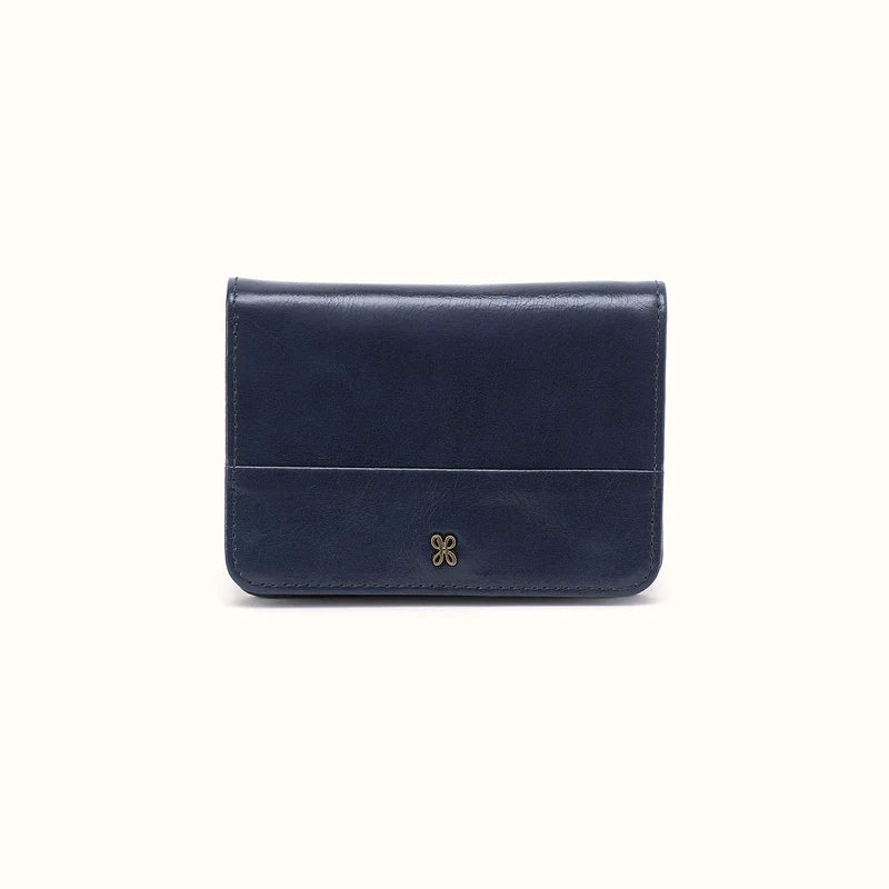 Hobo Jill Bifold Wallet Ink Navy
