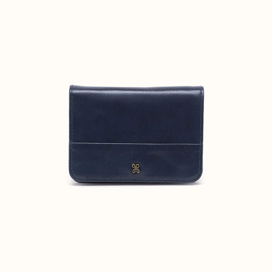 Hobo Jill Bifold Wallet Ink Navy