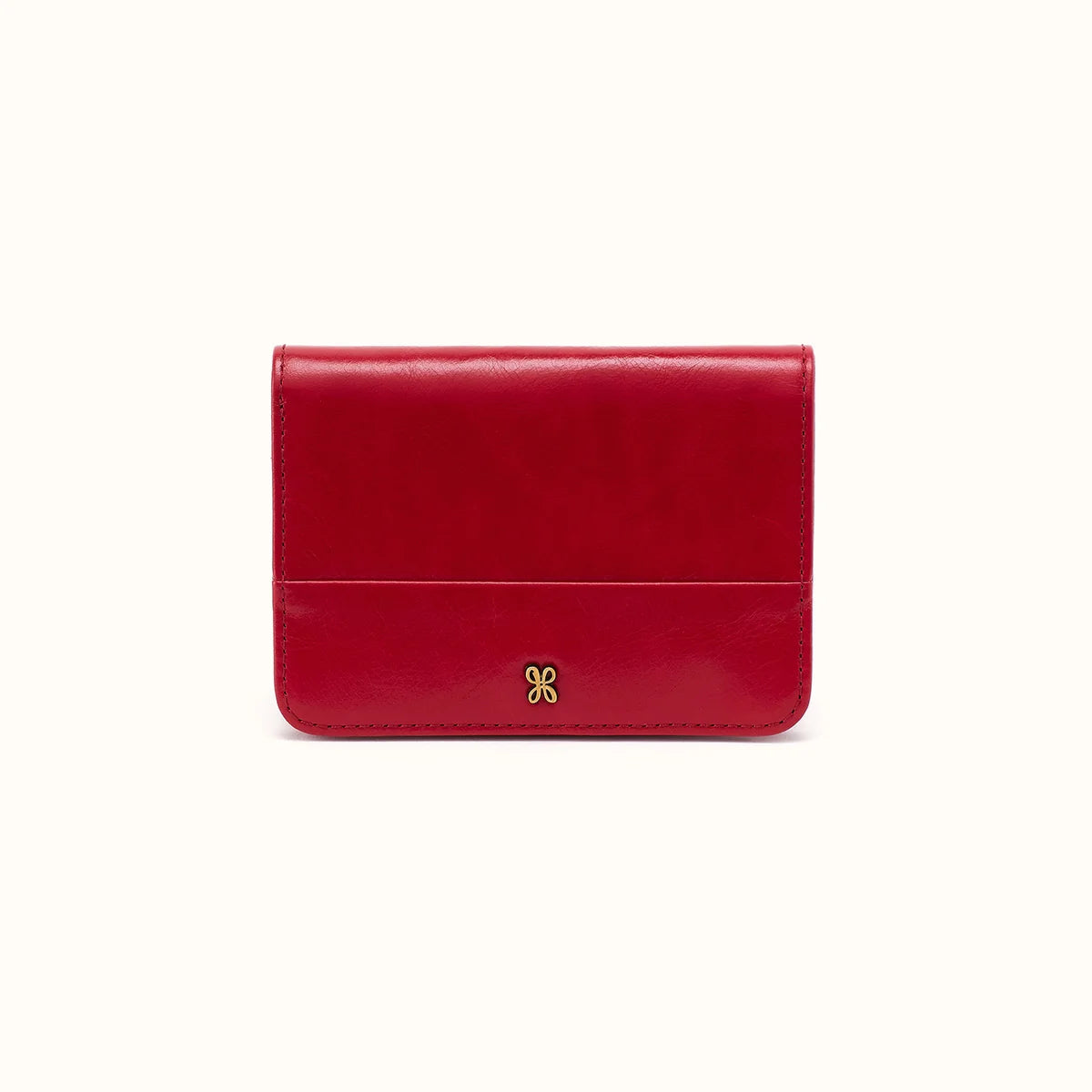 Hobo Jill Bifold Wallet True Red
