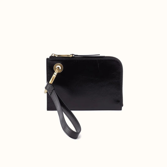 Hobo Jett CC Wristlet Black