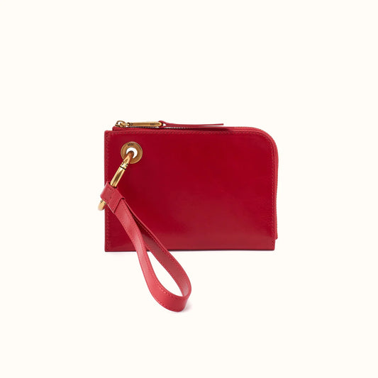 Hobo Jett CC Wristlet True Red