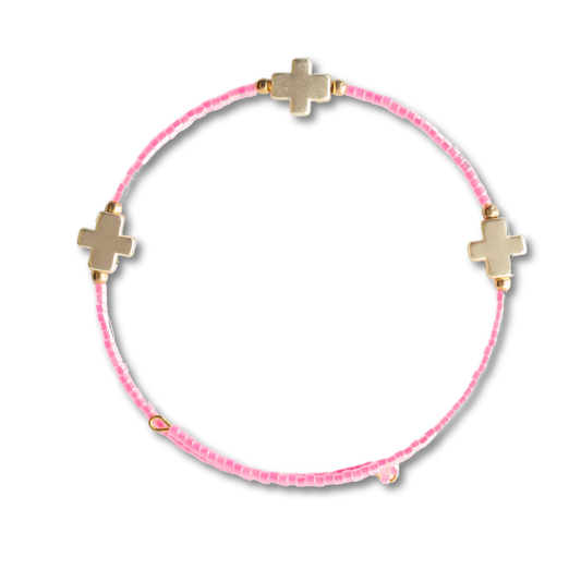 Faithful Bangles: Hot Pink