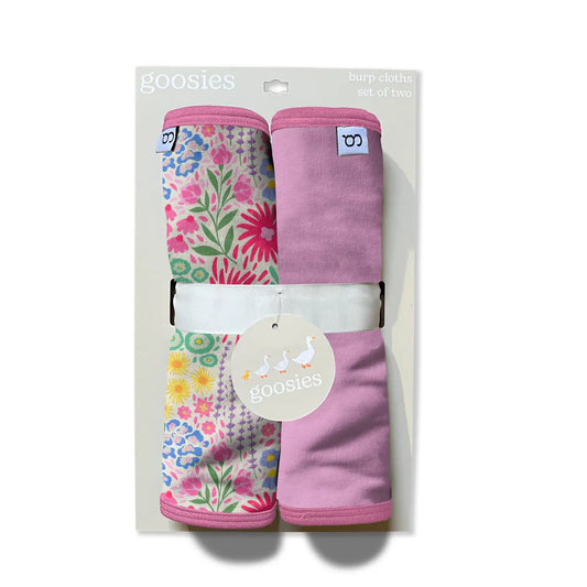 Goosies Flower Fields Burp Cloths