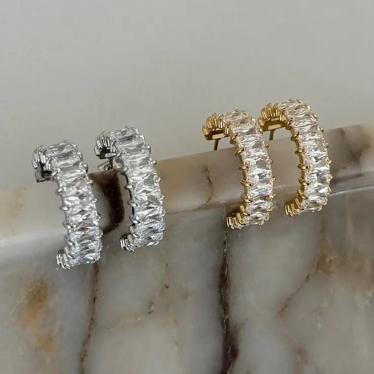 Vanessa Earrings Silver