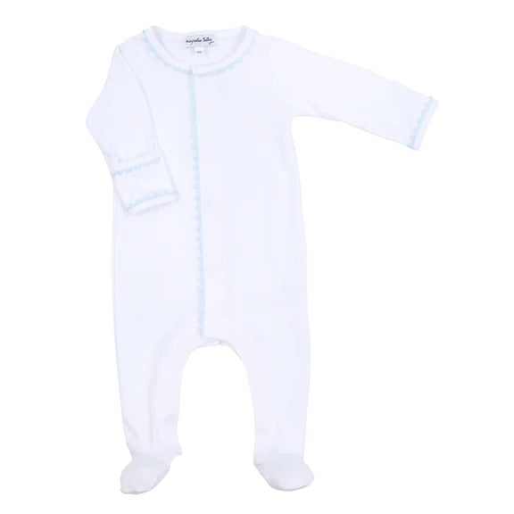 Magnolia Baby Baby Joy Blue Footie