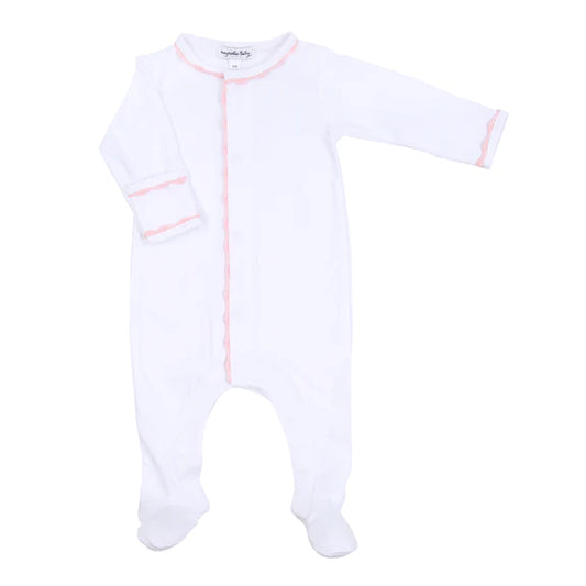 Magnolia Baby Baby Joy Pink Footie