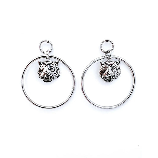 Evans Tiger Stud Earrings