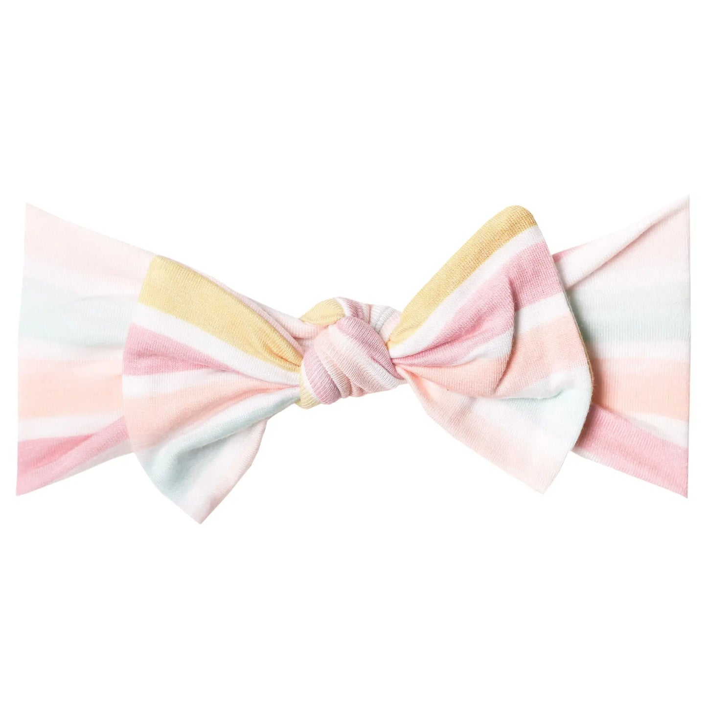 Copper Pearl Headband Bow Belle