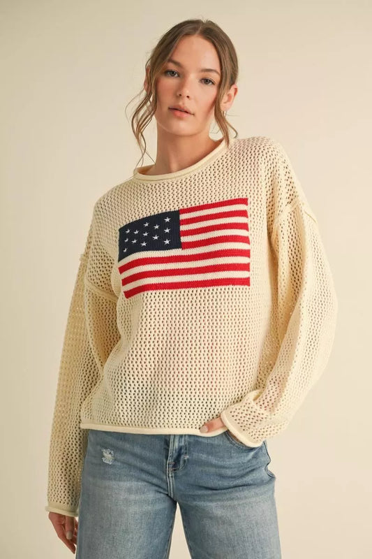 USA Natural Sweater