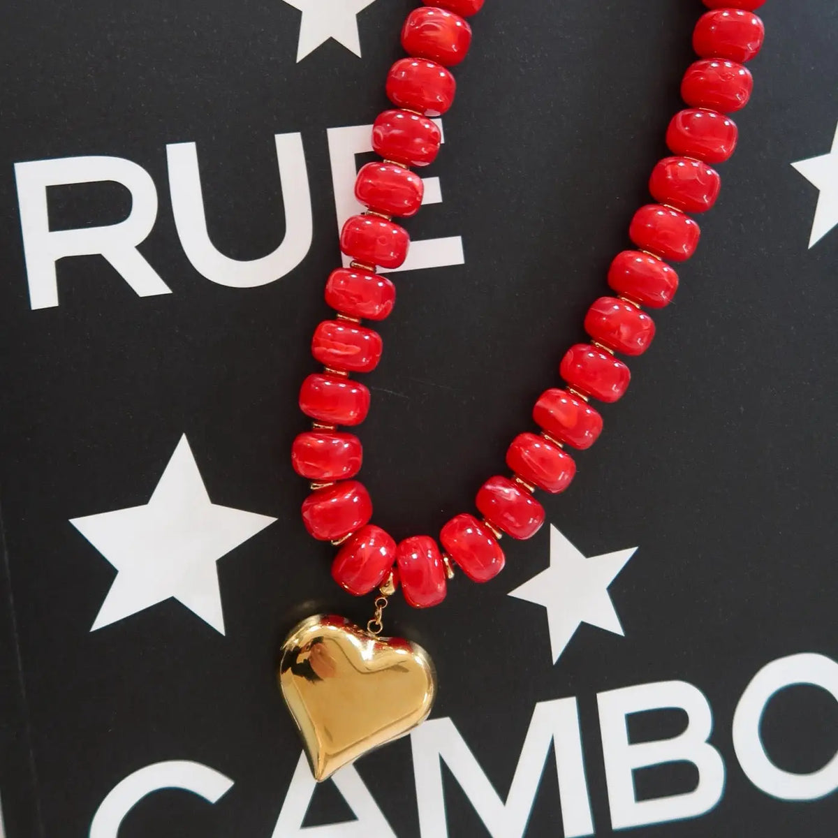 Red Heart Necklace