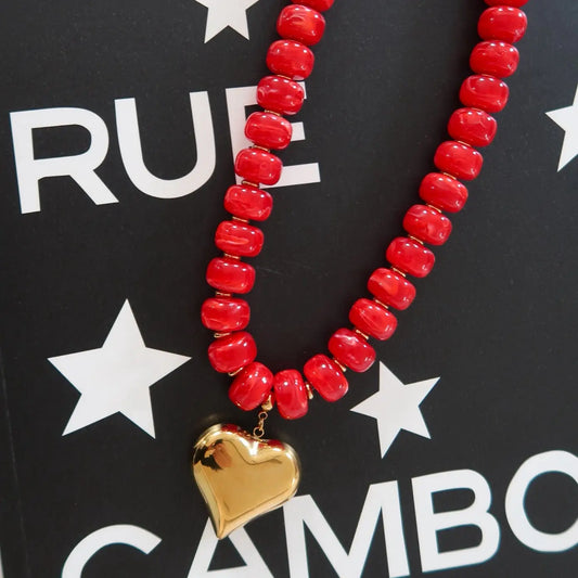 Red Heart Necklace