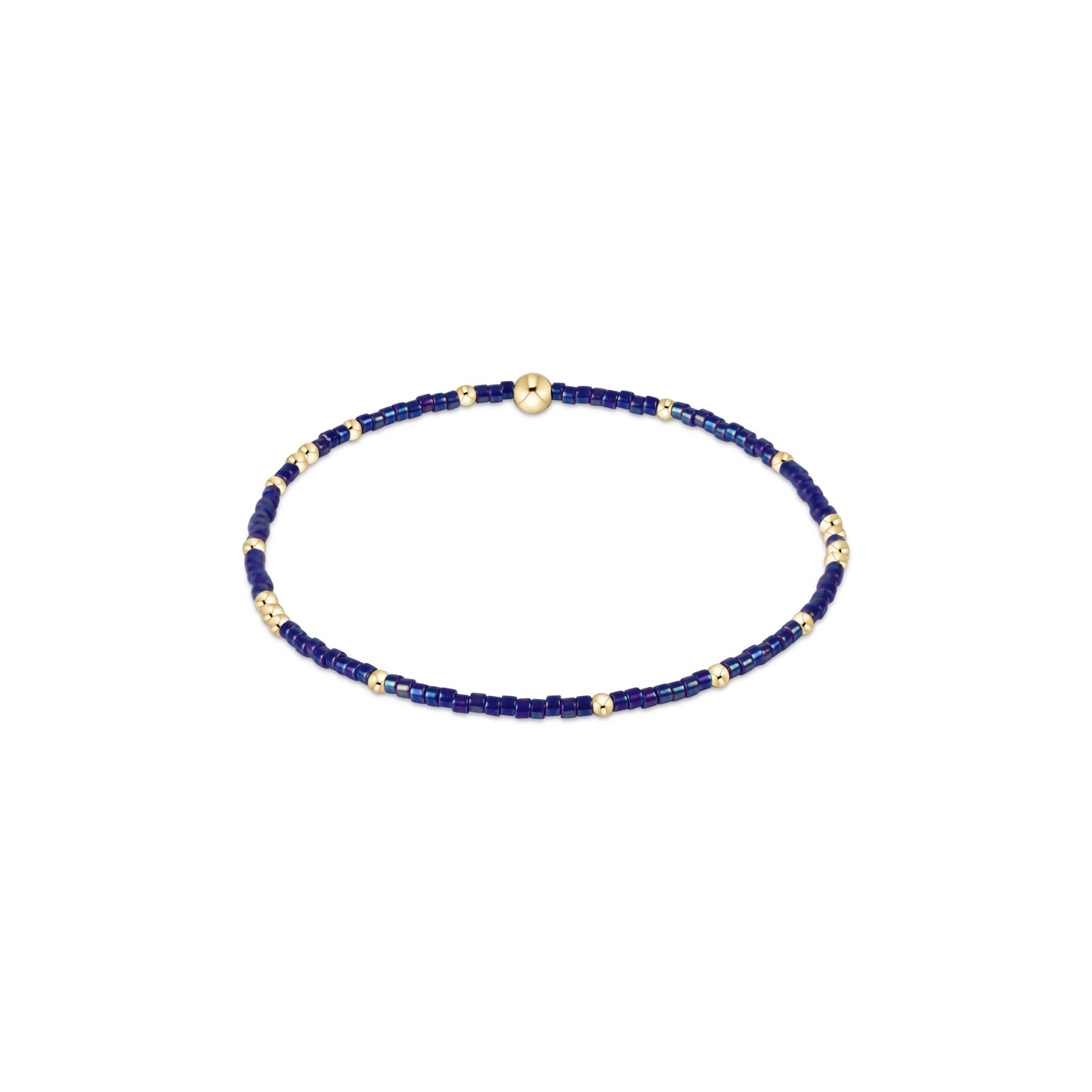 Extends Blue Metallic Hope Unwritten Bracelet