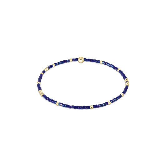 Extends Blue Metallic Hope Unwritten Bracelet
