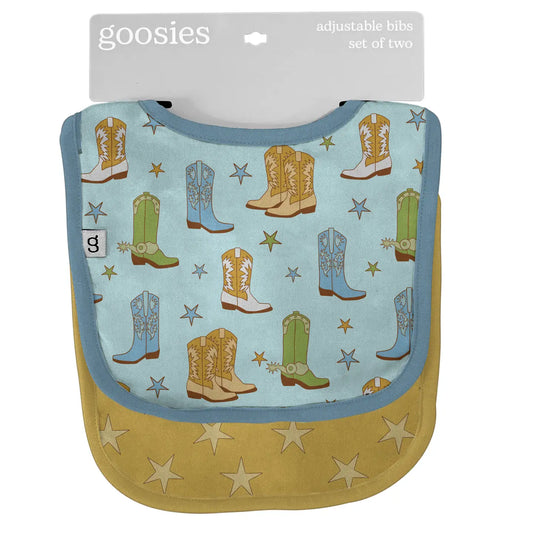 Goosies Cowboy Boots and Stars Bibs