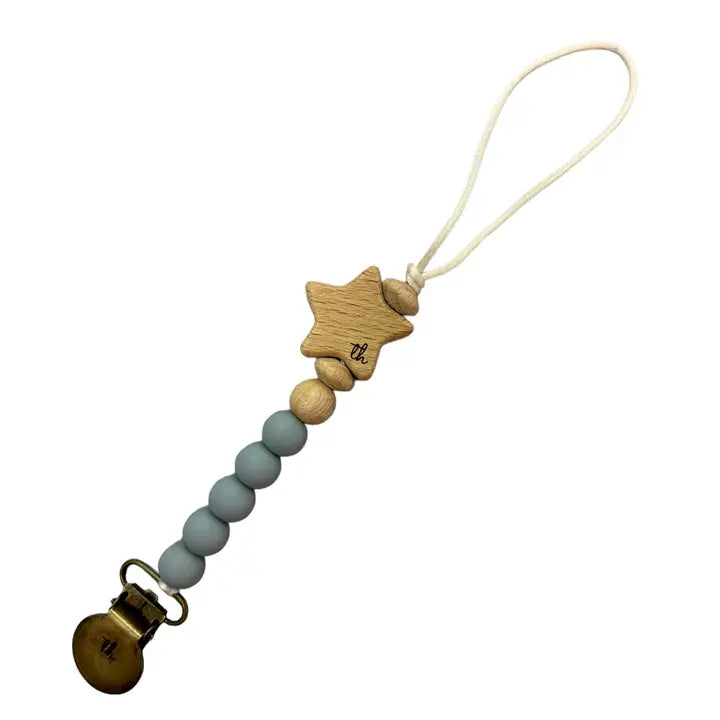 Three Hearts Kinley Pacifier Clip/Toy Clip