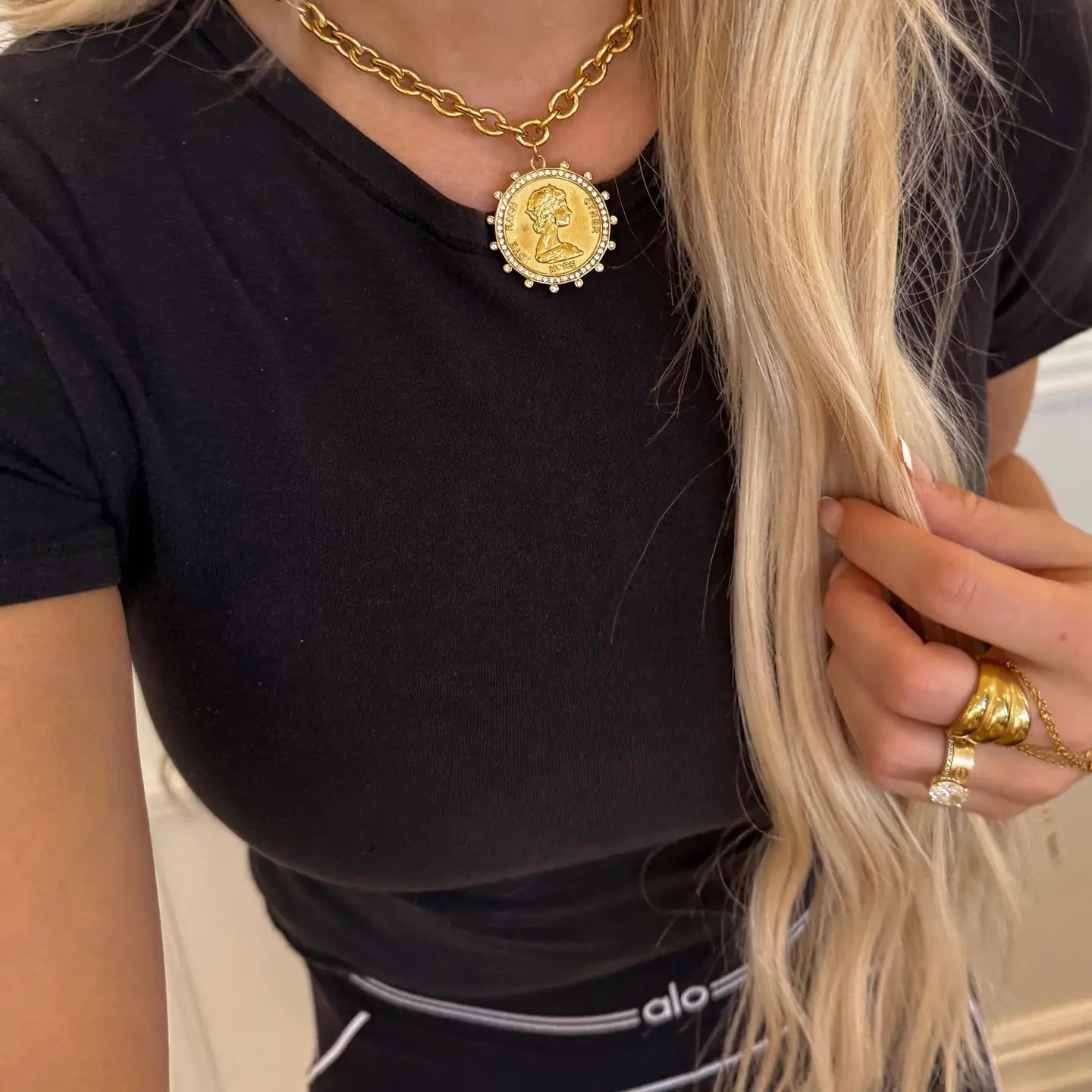Small Coin Necklace