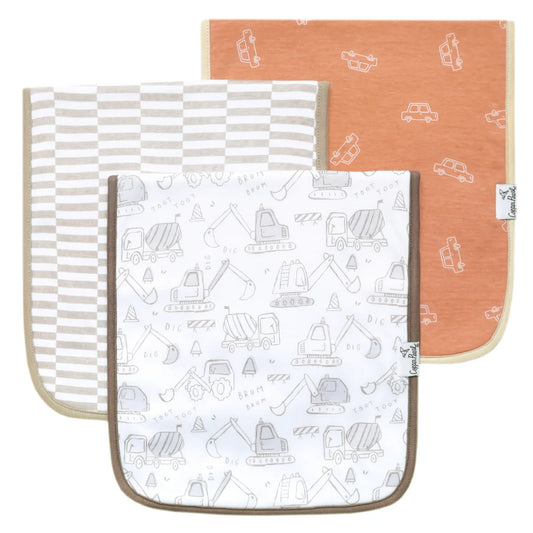 Copper Pearl Burp Cloths Gage