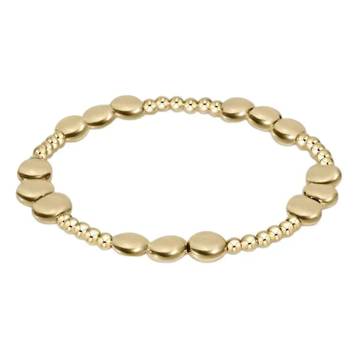 E Newton Honesty Joy Gold 6mm Bracelet