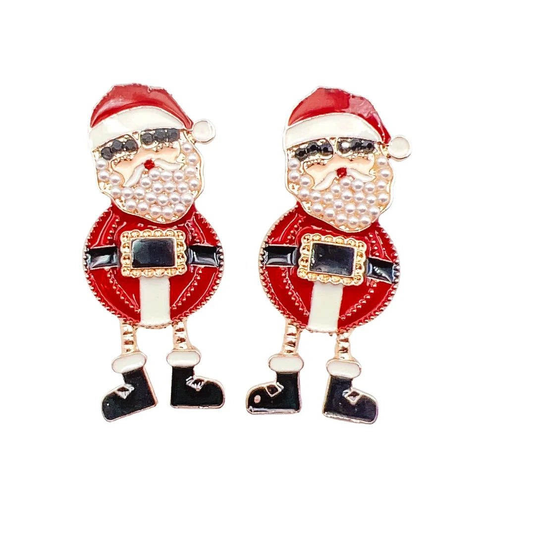 Cool Santa Earrings