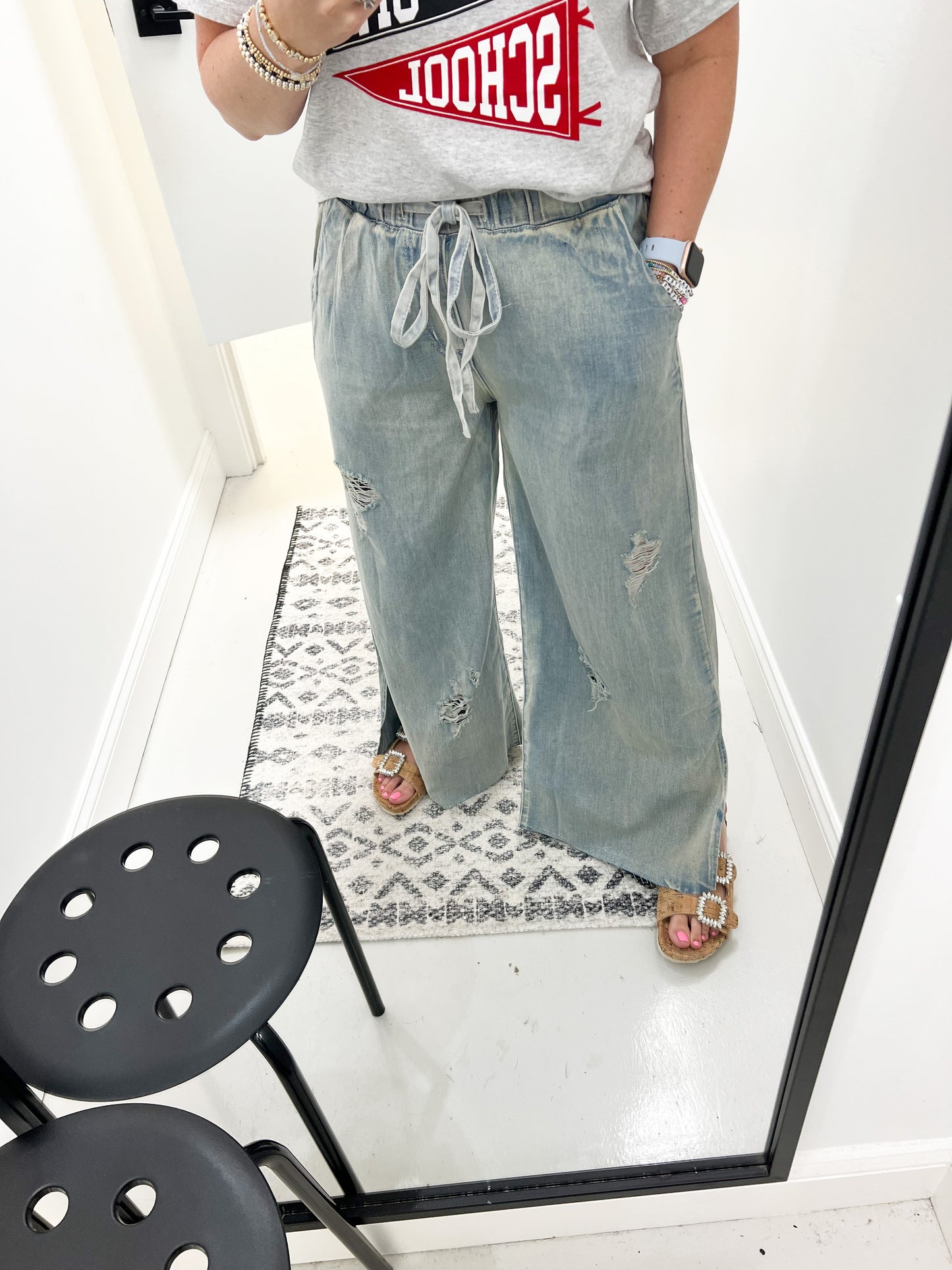 Darling Denim Pants