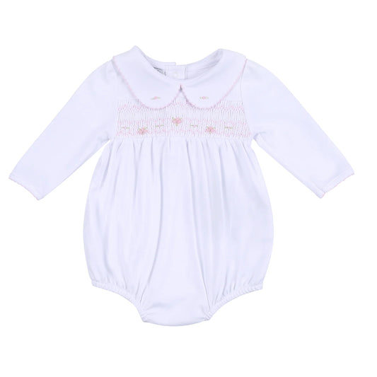 Magnolia Baby Alice Andrew Smock Collared Girl