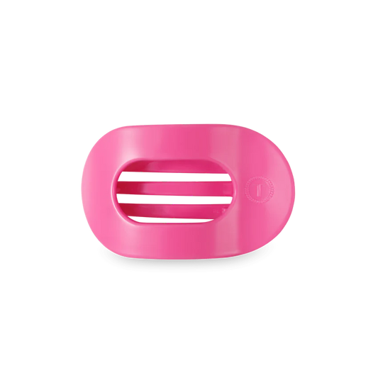 Teleties Paradise Pink Small Round Flat Clip