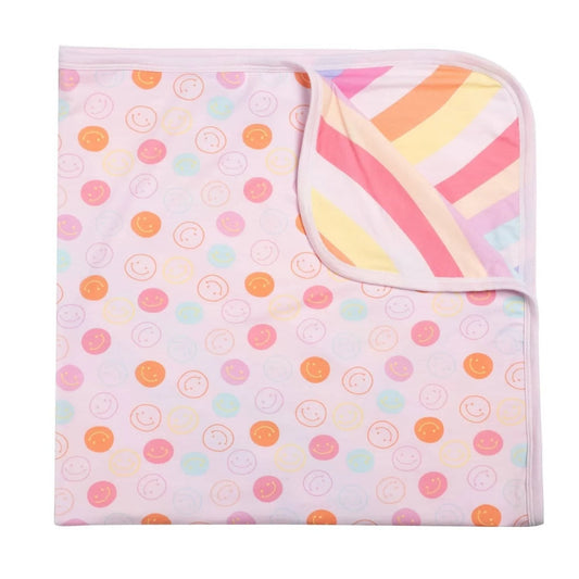 Magnetic Me Pink Smile Blanket