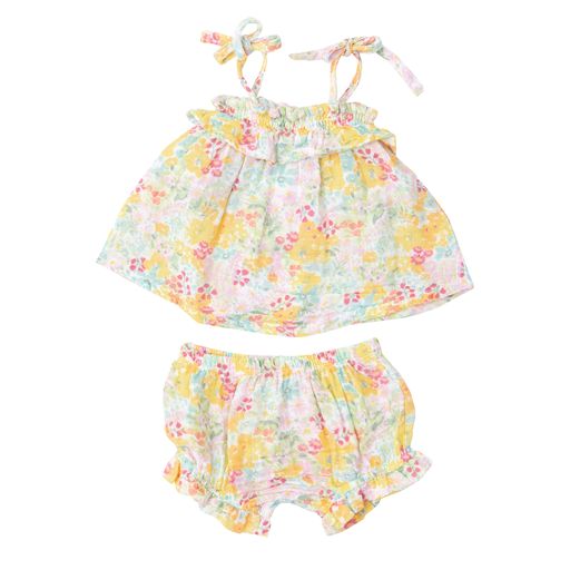 Angel Dear Spring Meadow Ruffle Top and Bloomer