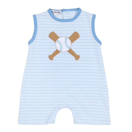 Magnolia Baby Grand Slam Applique Playsuit