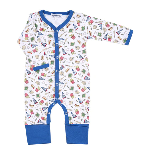 Magnolia Baby Hurray for Baseball Playsuit