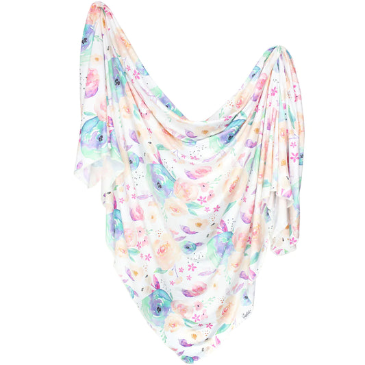 Copper Pearl Bloom Swaddle