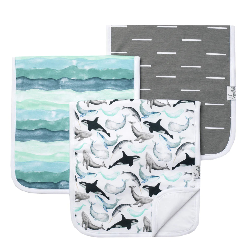 Copper Pearl Kai Burp Cloths