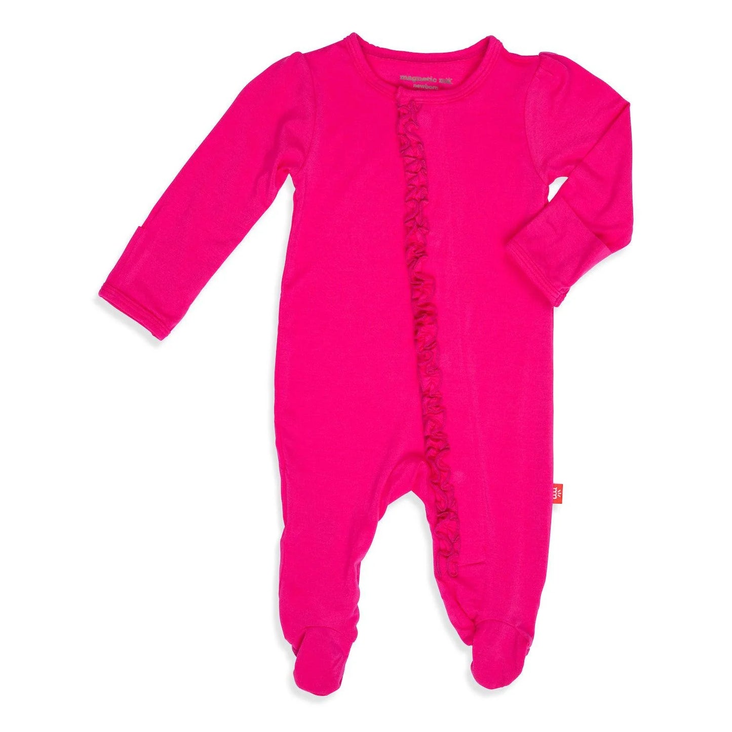 Magnetic Me Glam Pink Ruffle Footie