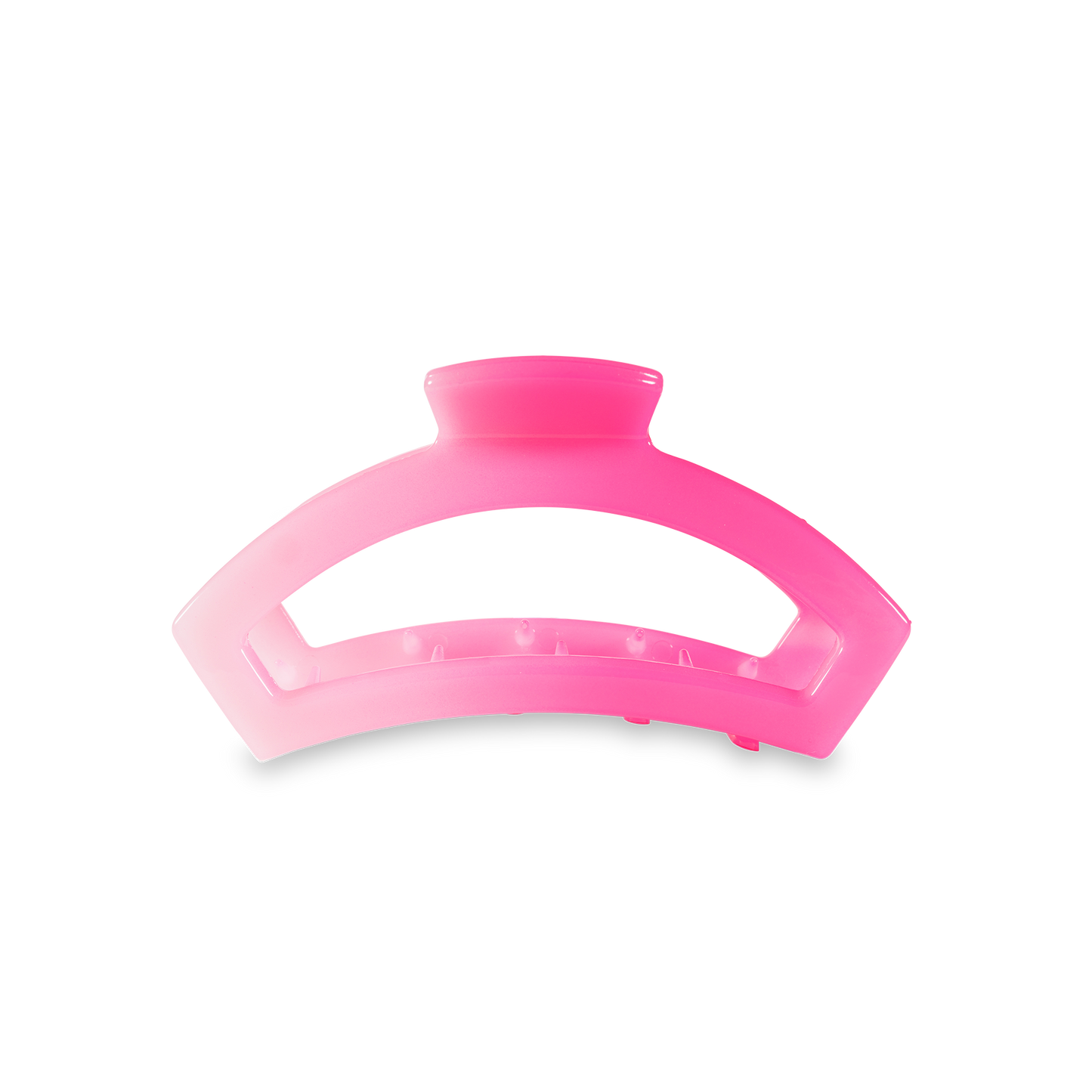 Open Pink Ombre Tiny Hair Clip