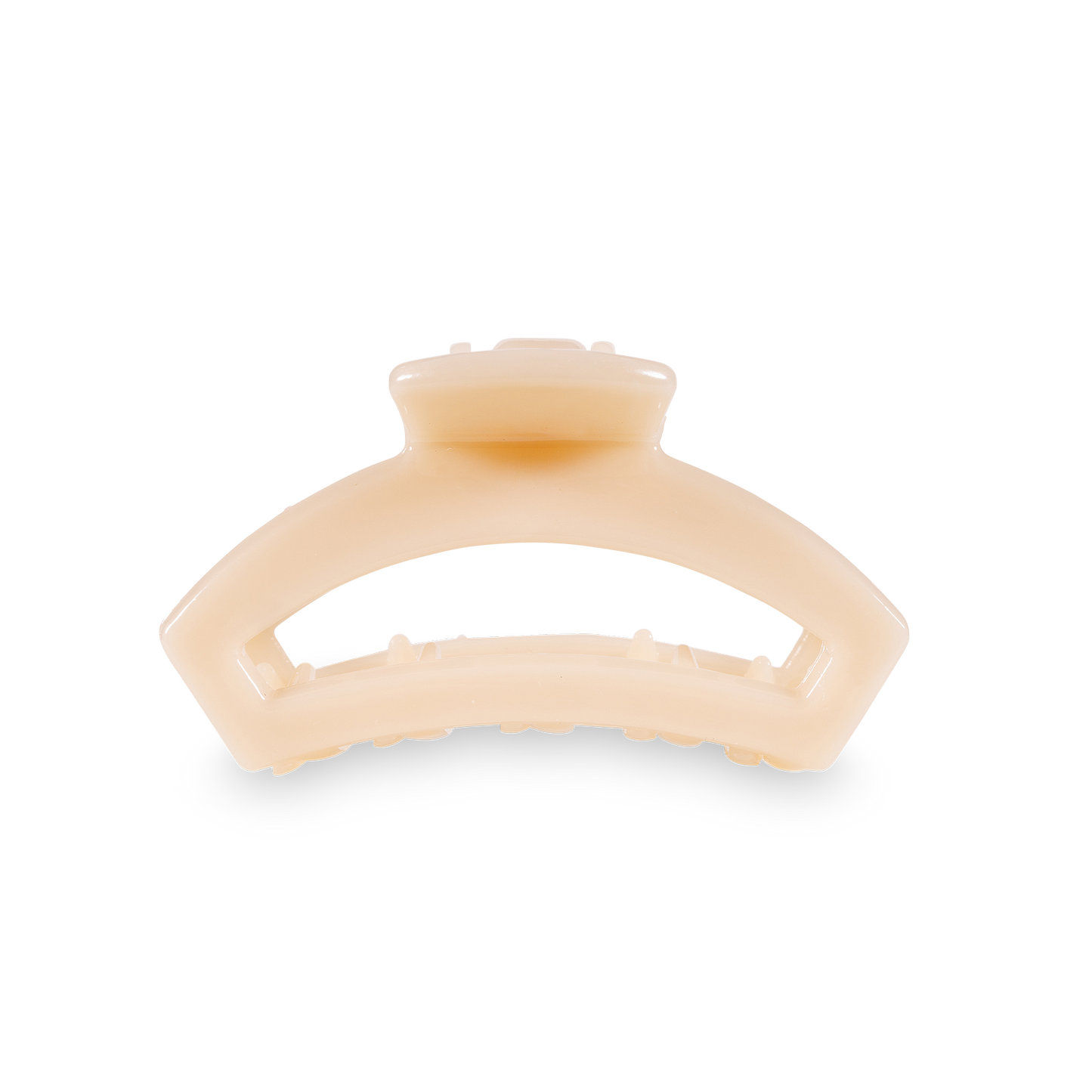 Open Almond Beige Tiny Hair Clip