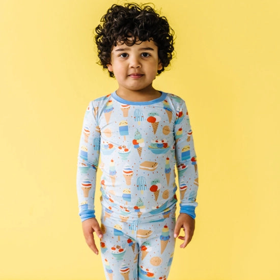 Little Sleepies Blueberry 2 Piece Pajama Set