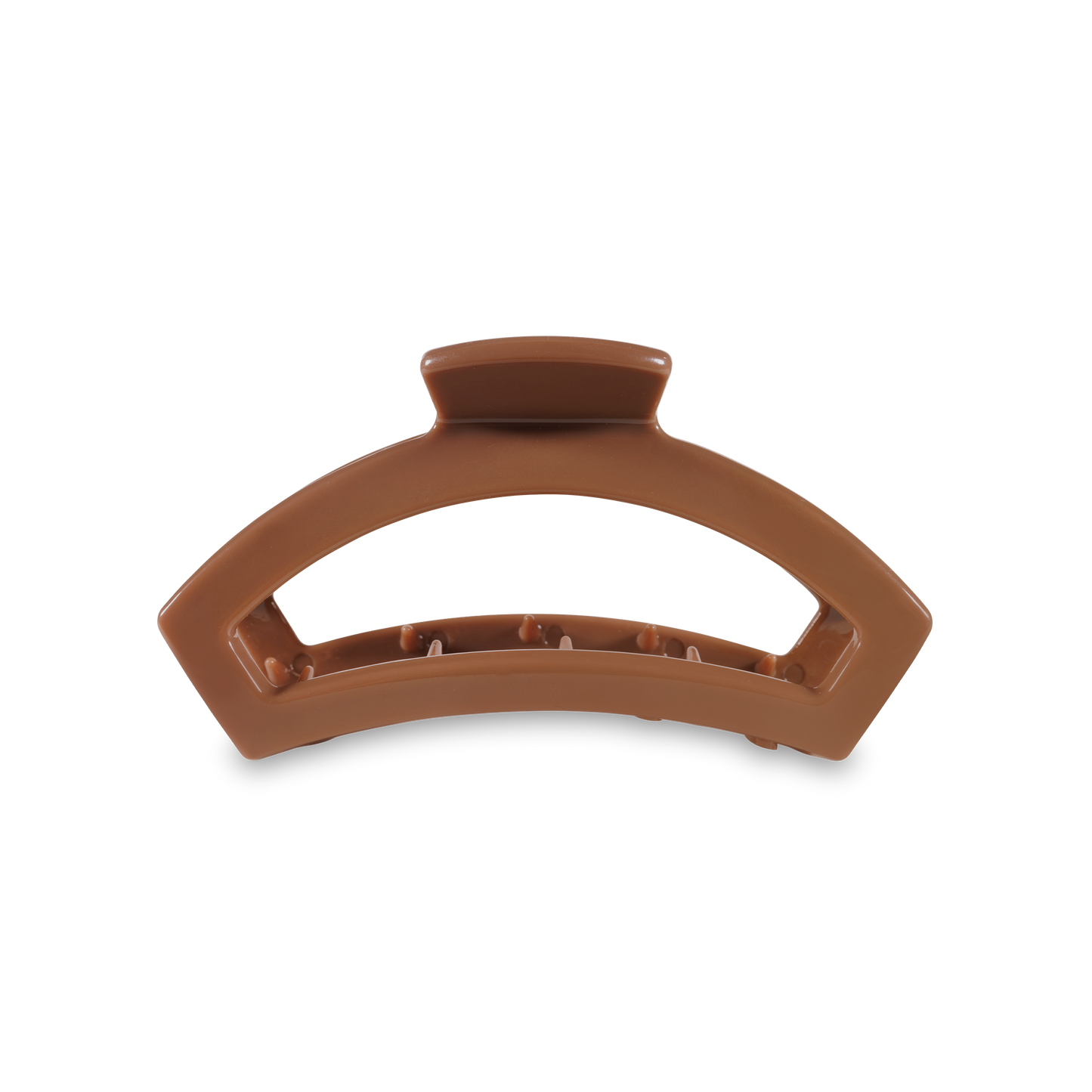 Open Caramel Medium Hair Clip