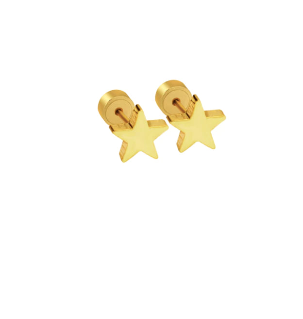 Gold Star Studs