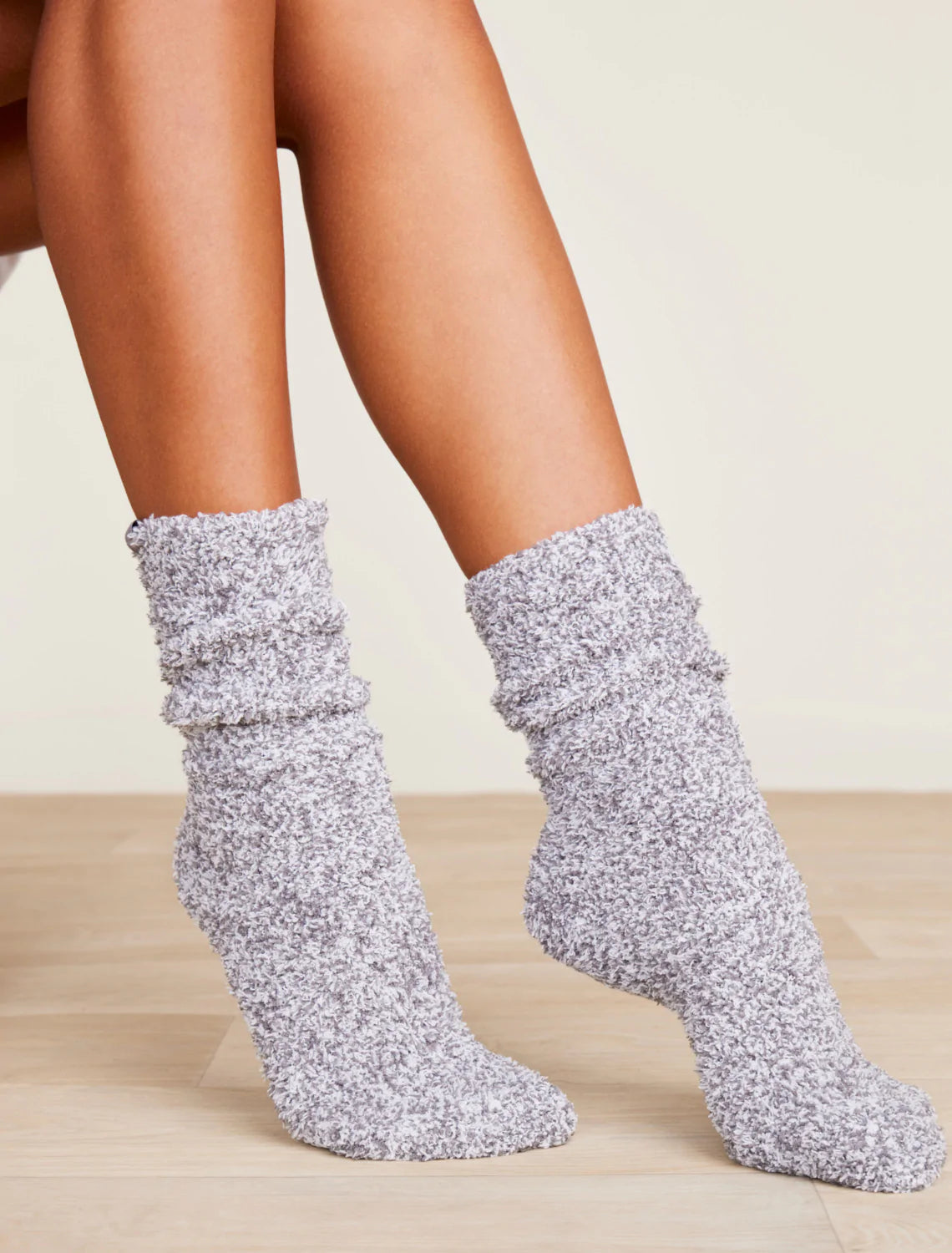 Barefoot Dreams Cozychic Womens Heathered Socks