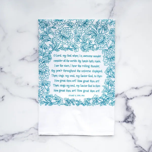 Hymn Tea Towel