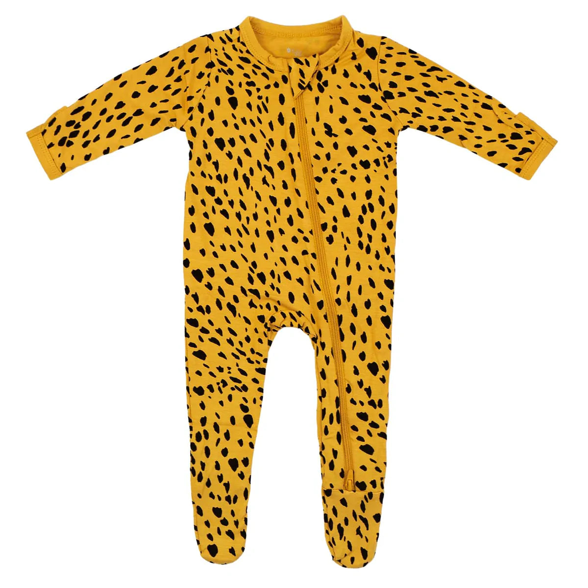 Kyte Baby Zippered Footie Cheetah